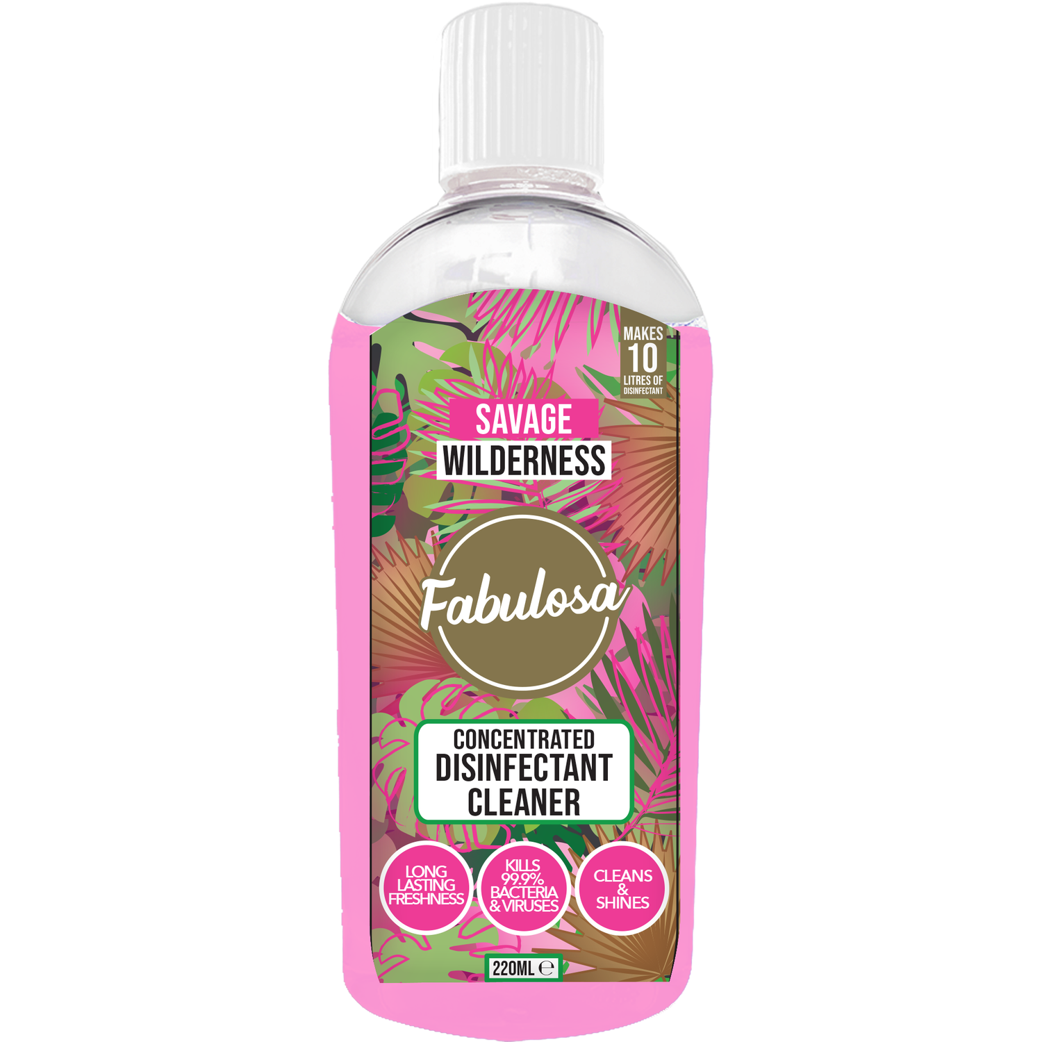 Fabulosa 4 in 1 Disinfectant 220ml Image