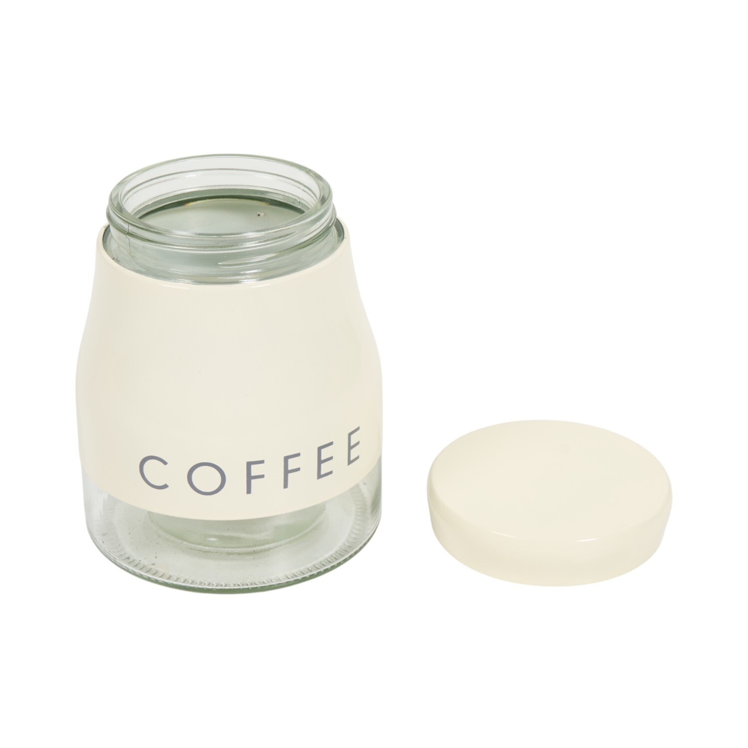 Set of 3 Stainless Steel Canisters Neutral Image 6