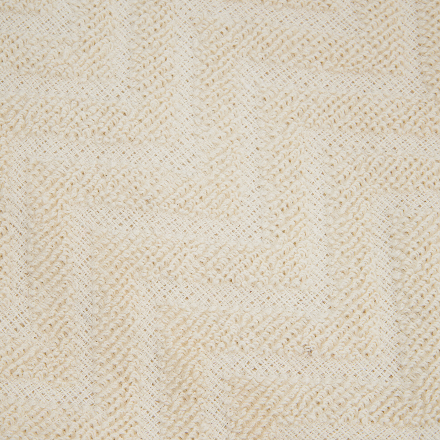 Divante Pack of 2 Jacquard Terry Kitchen Towels - Cream Image 3