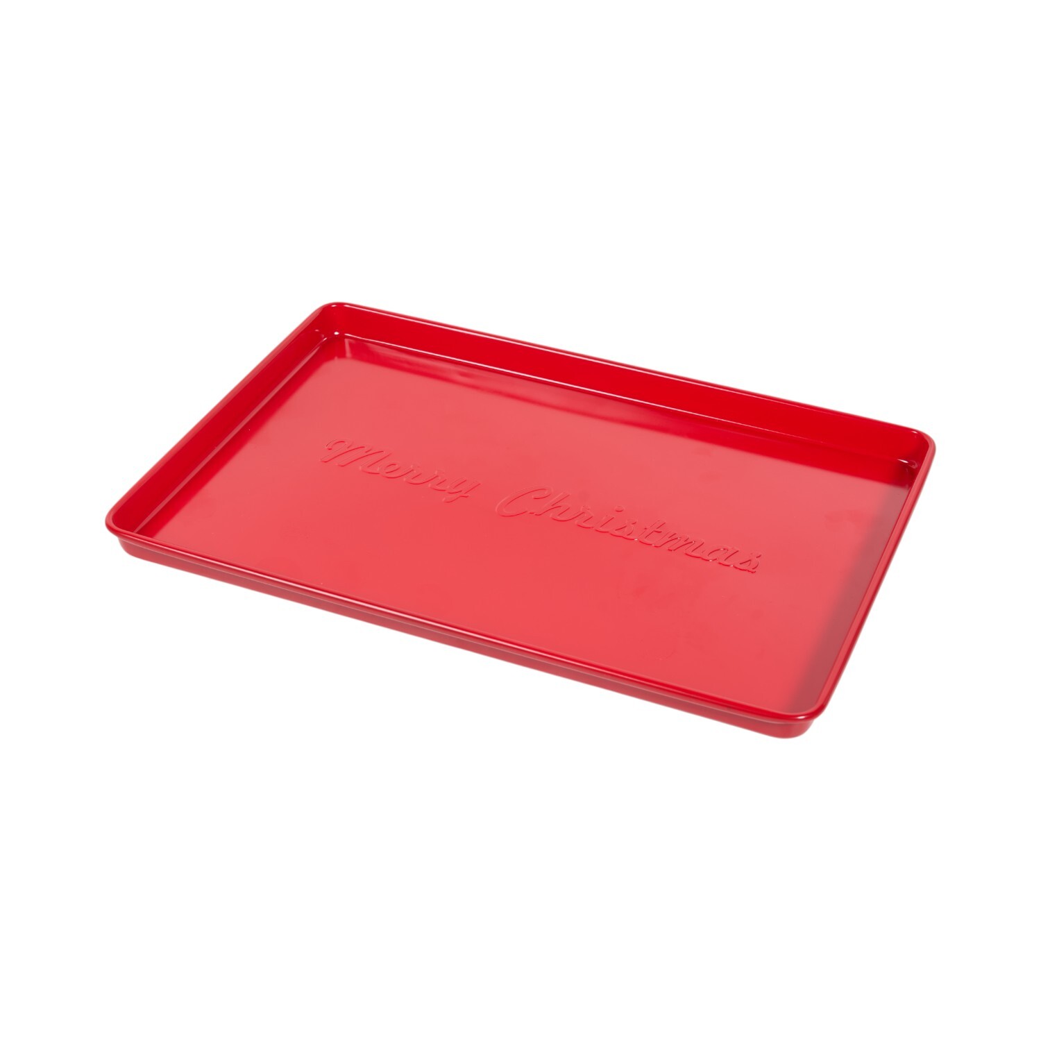 Christmas Baking Tray Red Image 3