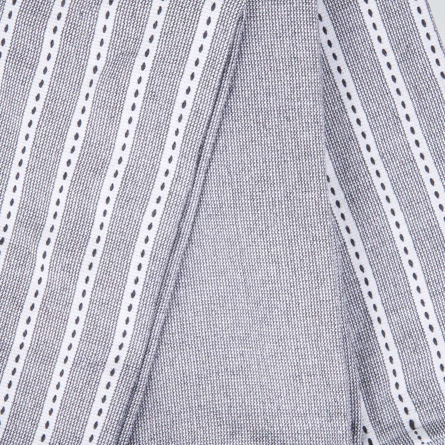 Pack of 3 Cotton Terry Towels - Steel Grey Image 6