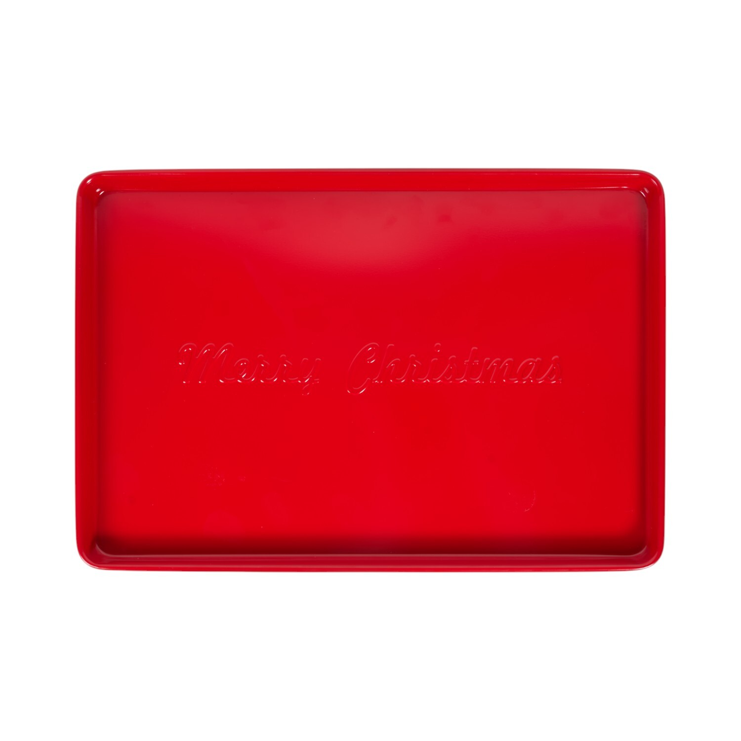 Christmas Baking Tray Red Image 4