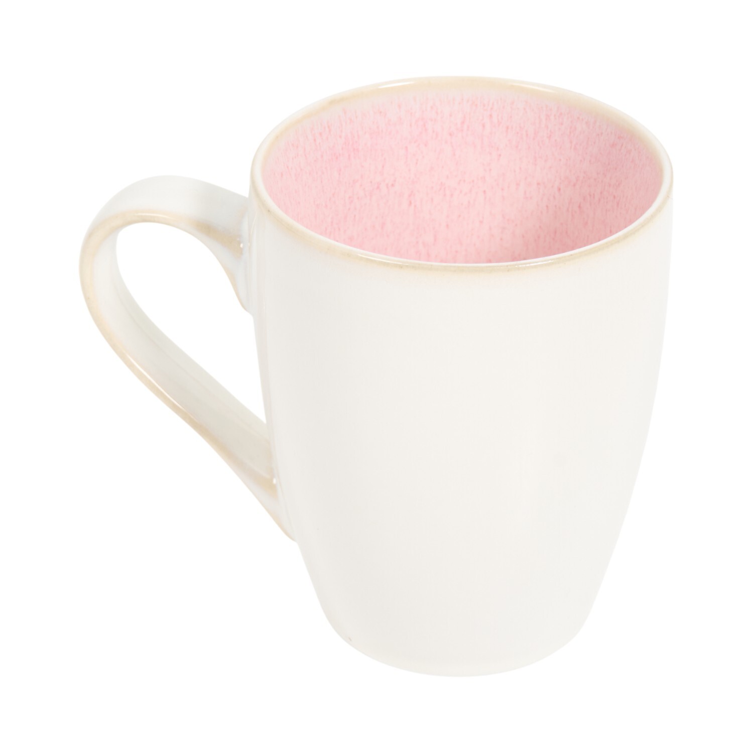 Pack of 4 Reactive Glaze Mugs Pink Image 3