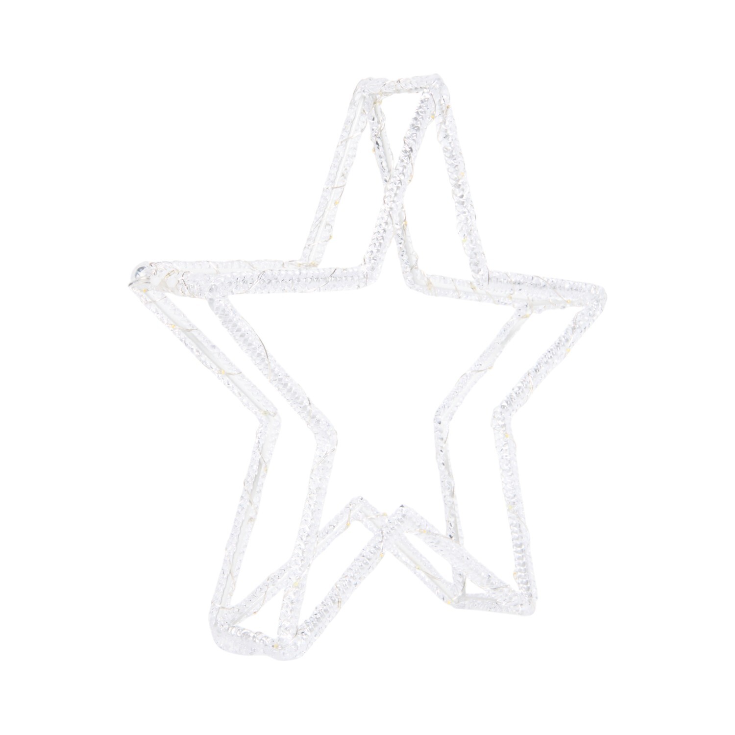 80 LED Hanging StarWhite Image 3