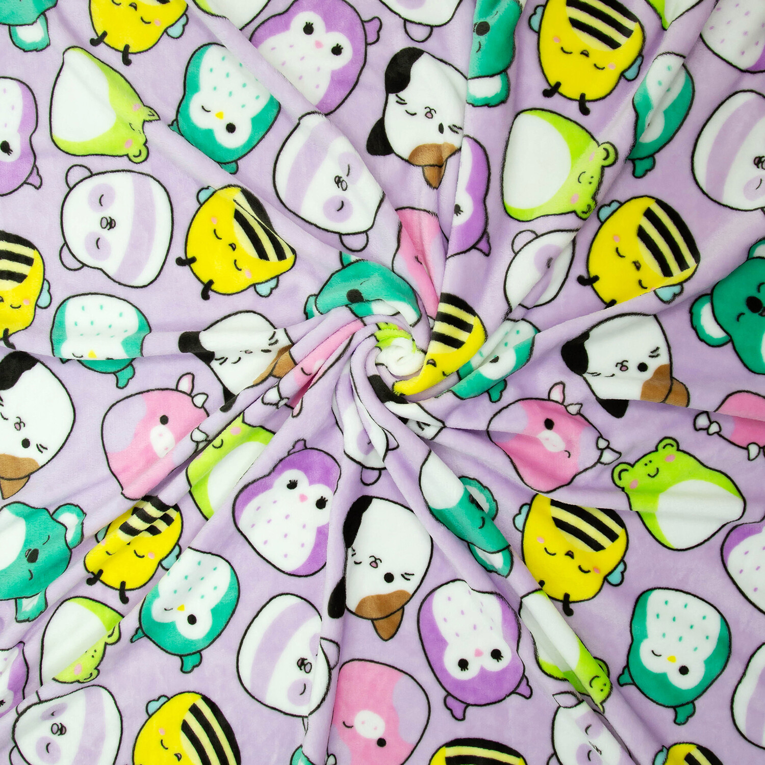 Squishmallows Playful Fleece Throw - Multicolour Image 5