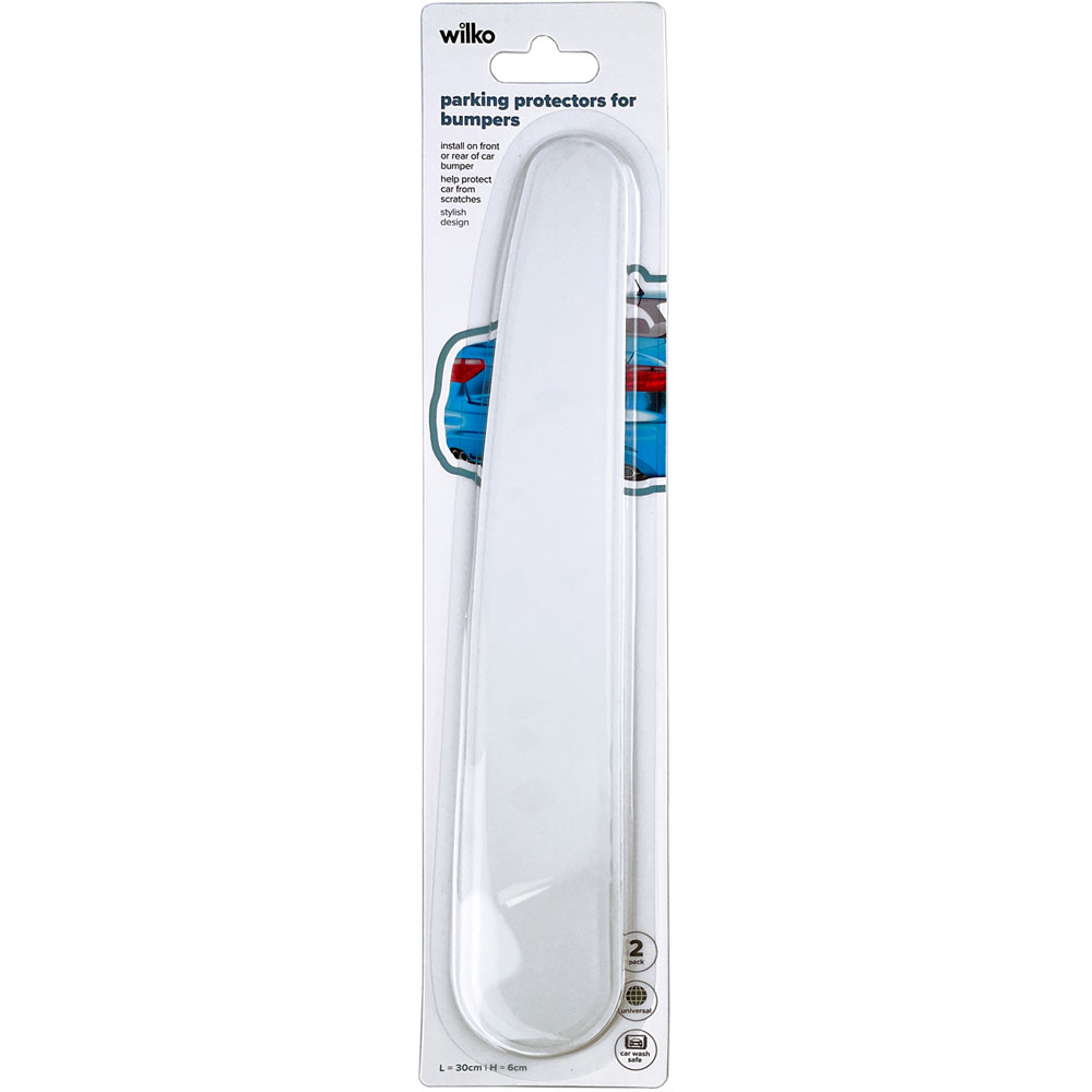 Wilko Clear Parking Protectors for Bumper 2 Pack Image 2