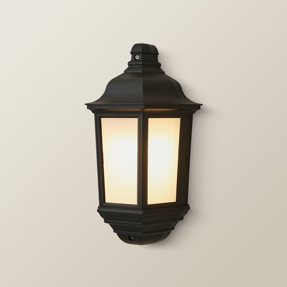 ValueLights IP44 Wiltshire Aluminium Dusk Till Dawn Wall Lantern Image 4