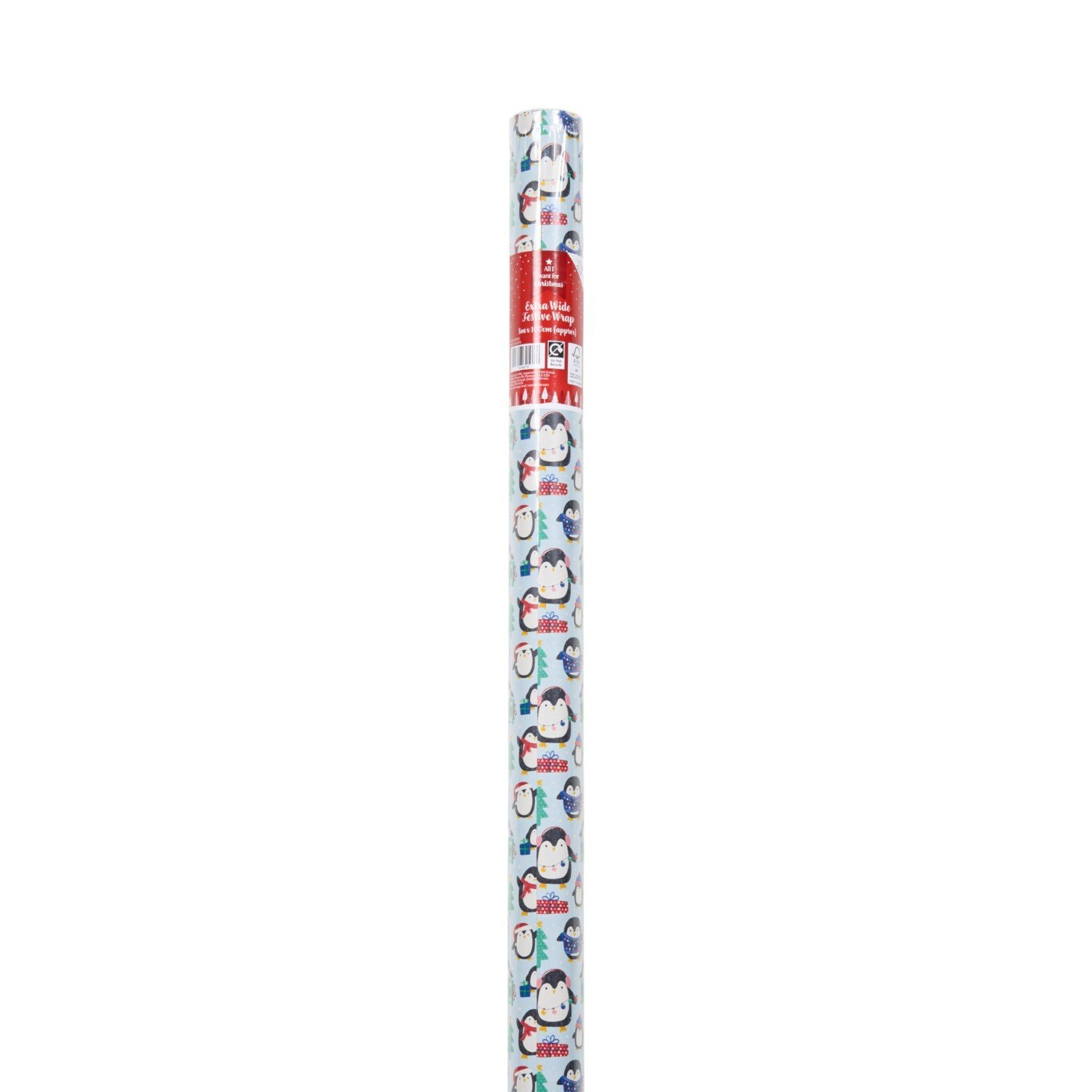 Extra Wide Festive Gift Wrap Image 7