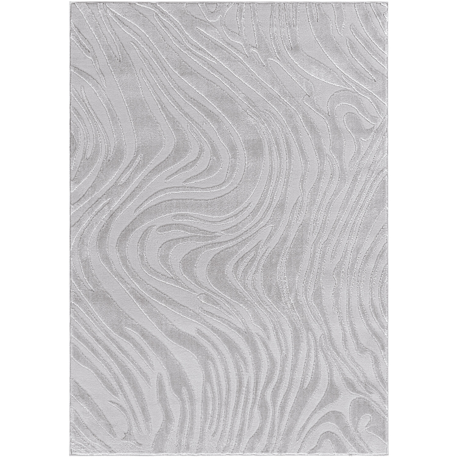 Boutique Wave Rug - Silver / 120cm Image 1