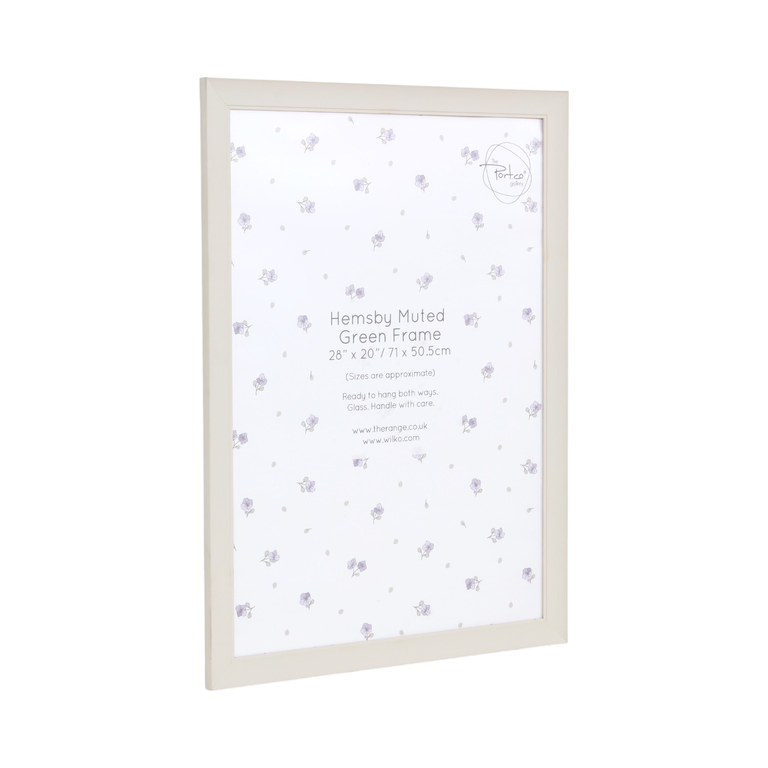 Hemsby Photo Frame Muted Green 28 x 20in Image 3