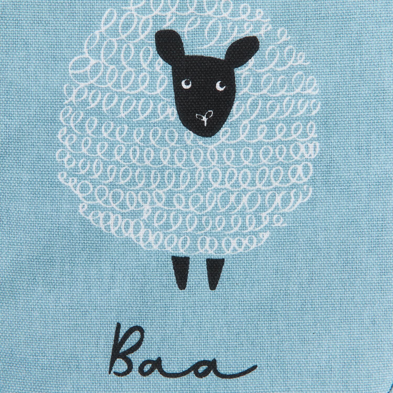 Highland Flock Double Oven Glove - Blue Image 4