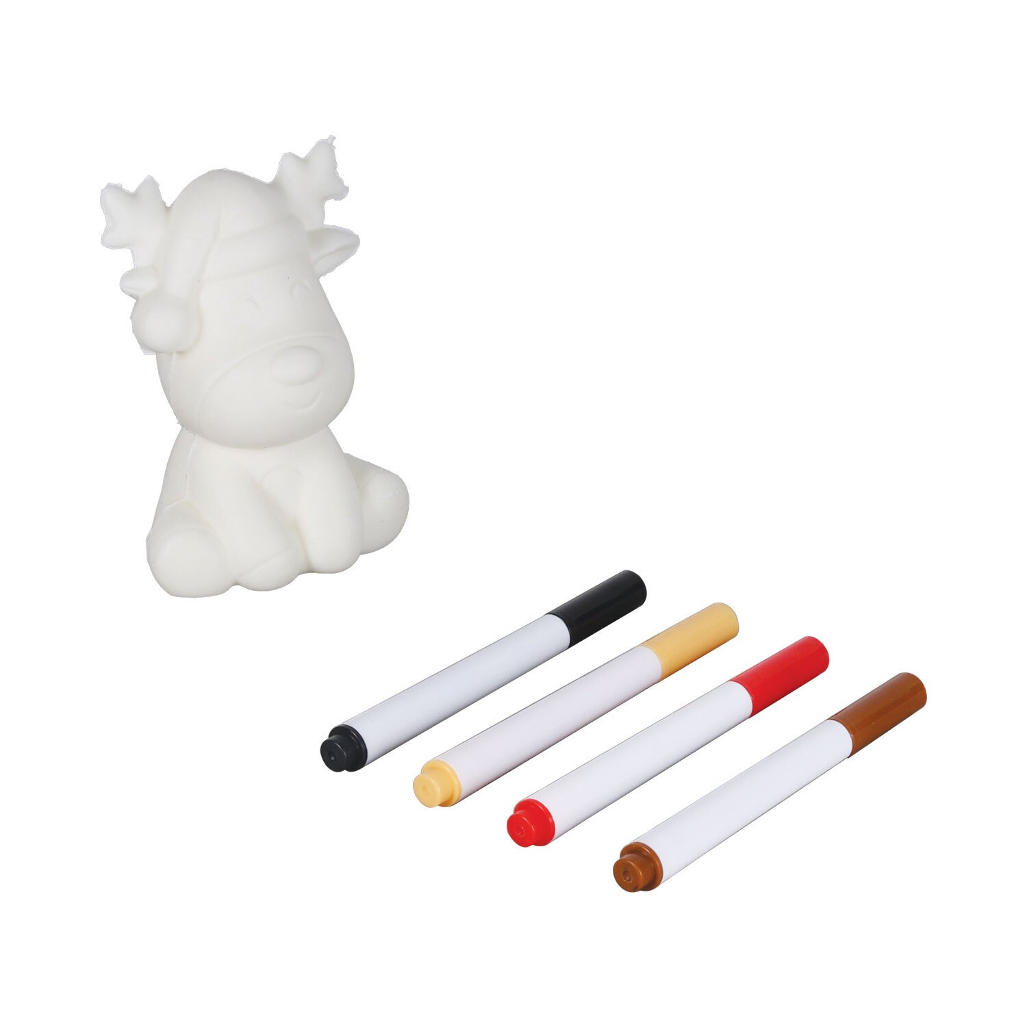 Crafty Club Colour Your Own Christmas Squishy Image 4