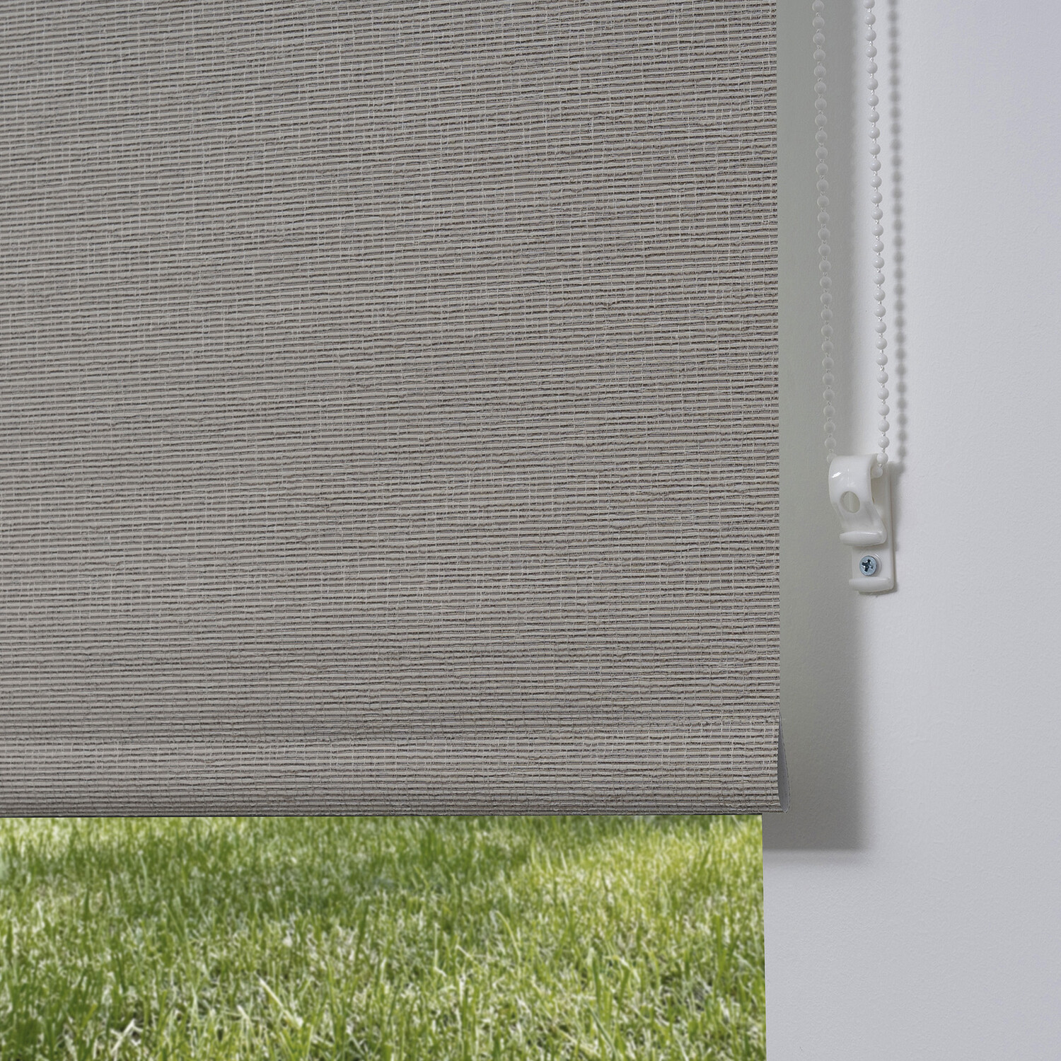 Trends Jute Textured Blackout Blind - Cream / 180cm Image 4