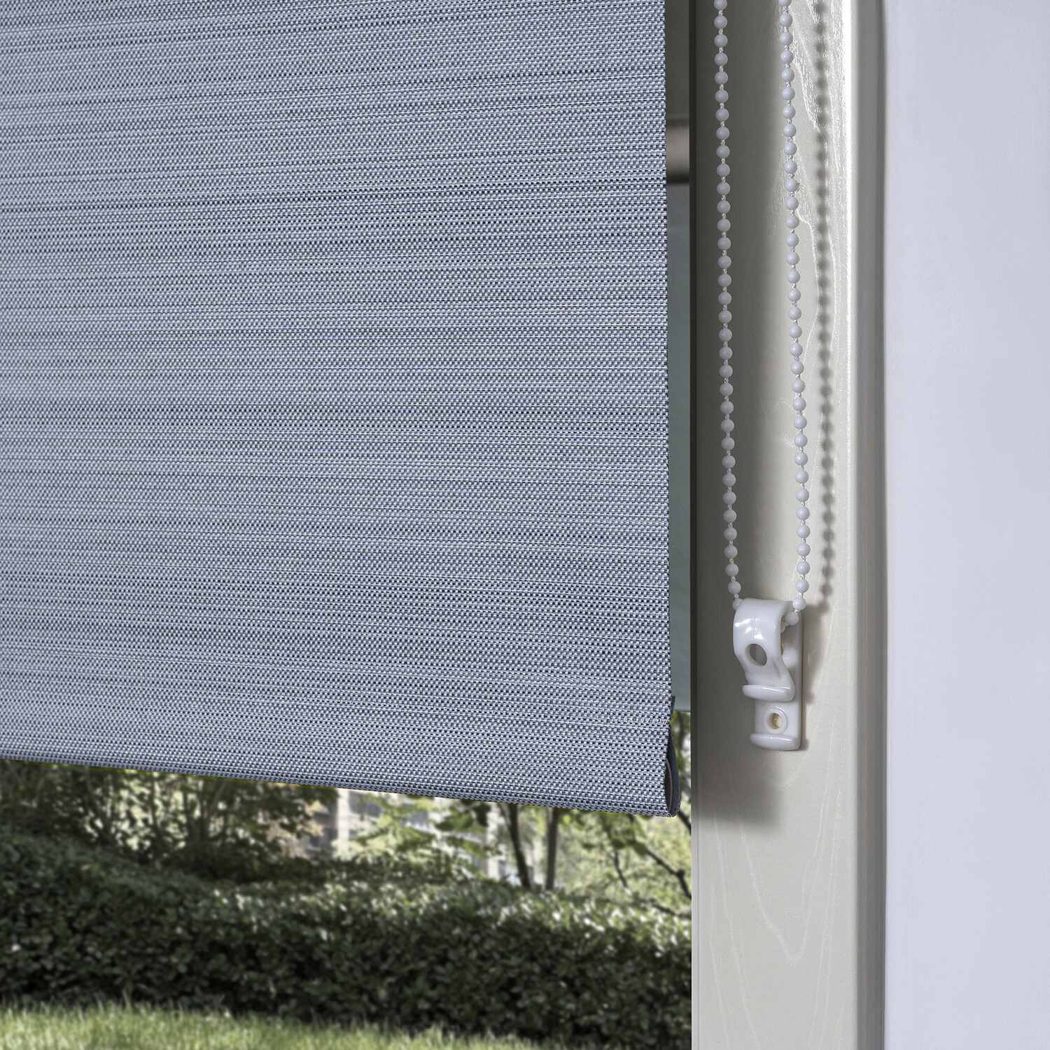 Weave Blackout Blind Light Grey 60cm Image 2