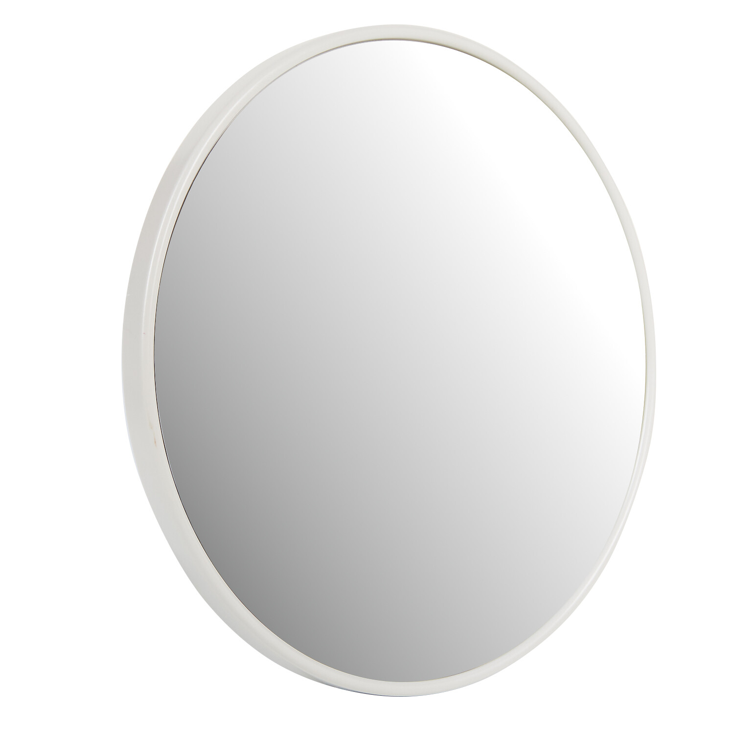 Set of 3 Neutral Round Mirrors Neutral Image 3