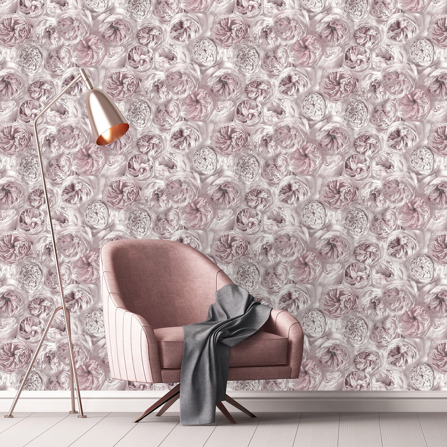 Peony Pink Wallpaper Pink Image 2