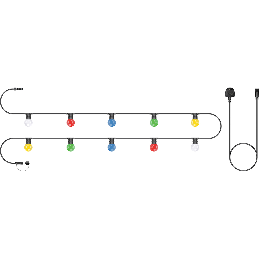 Eagle Connect Festoon 10 RGB Lamps LED String Light 5m Image 2