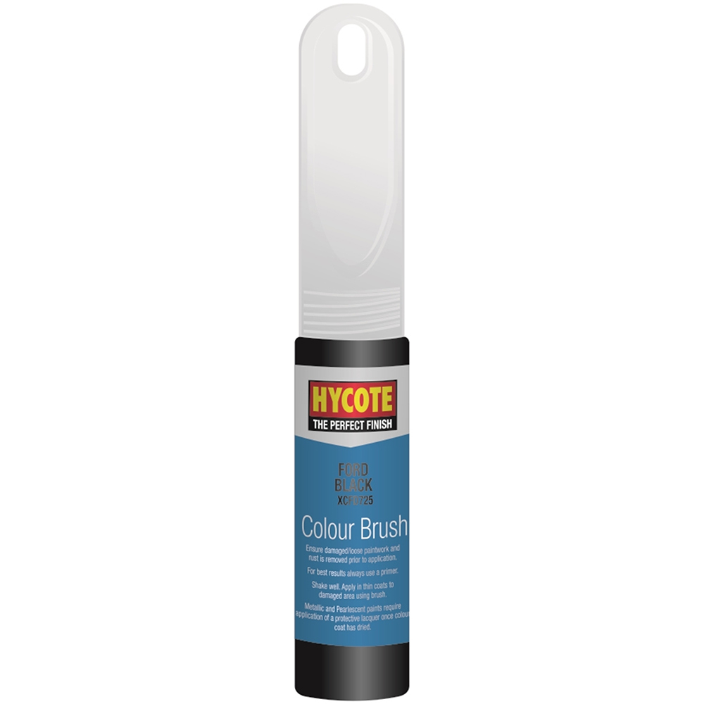 Hycote Ford Black Car Paint 12.5ml Image