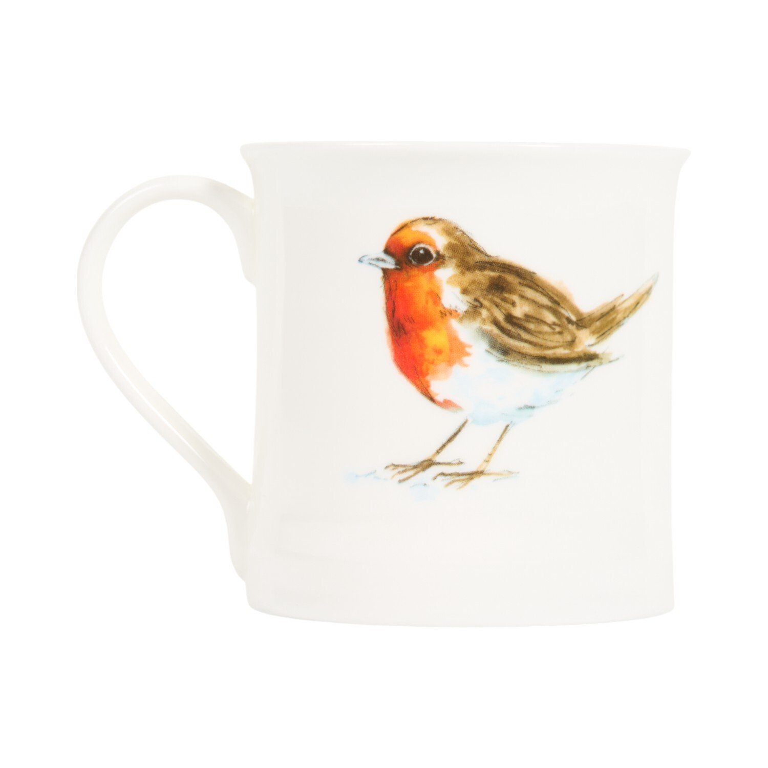 Devon Robin Mug White Image 2