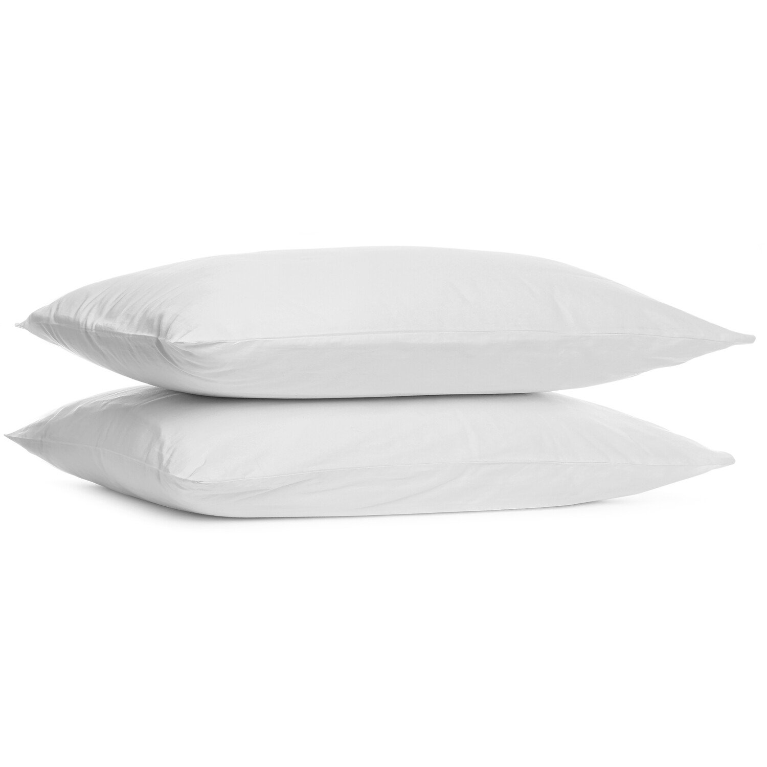 My Home White Polycotton Pillowcase 2 Pack Image