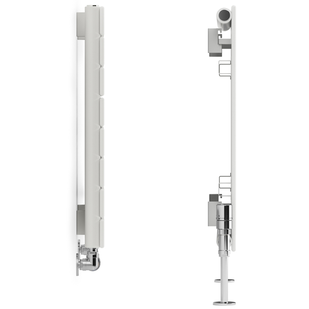 Terma Forte 1384 BTU White Single Panel Radiator 600 x 588mm Image 5