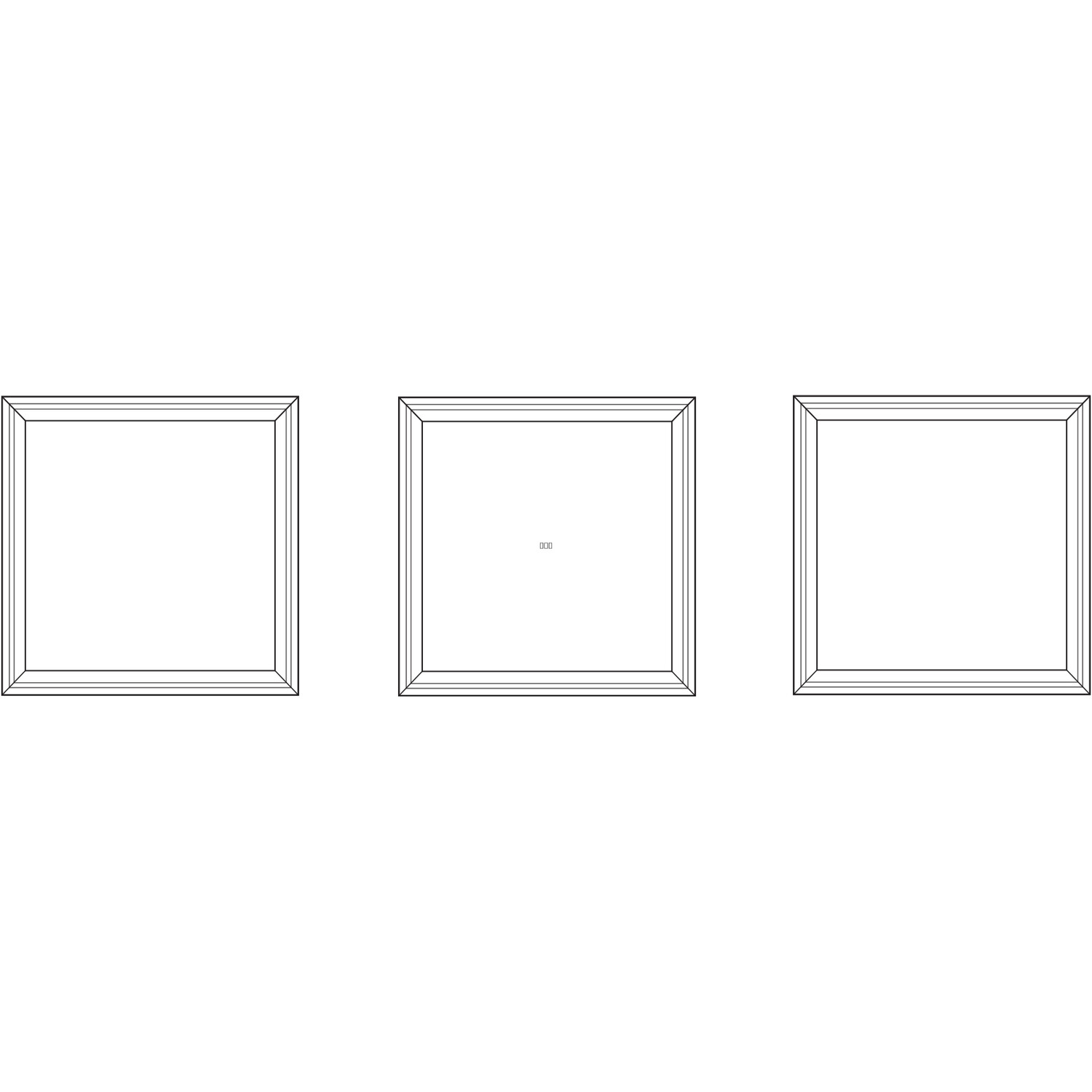 Paint Ready Square Wall Panel Kit Image 2