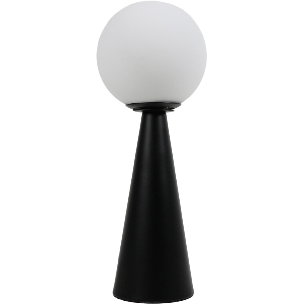 Naples Black Ball Modern Table Lamp Image 2