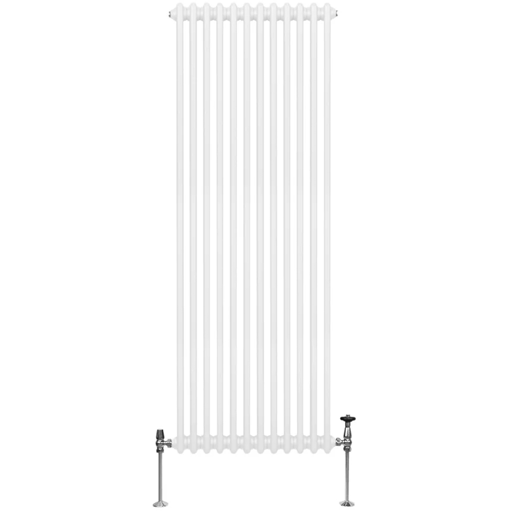 Monster Shop 6360 BTU White Traditional 2 Column Radiator 1800 x 562mm Image 1