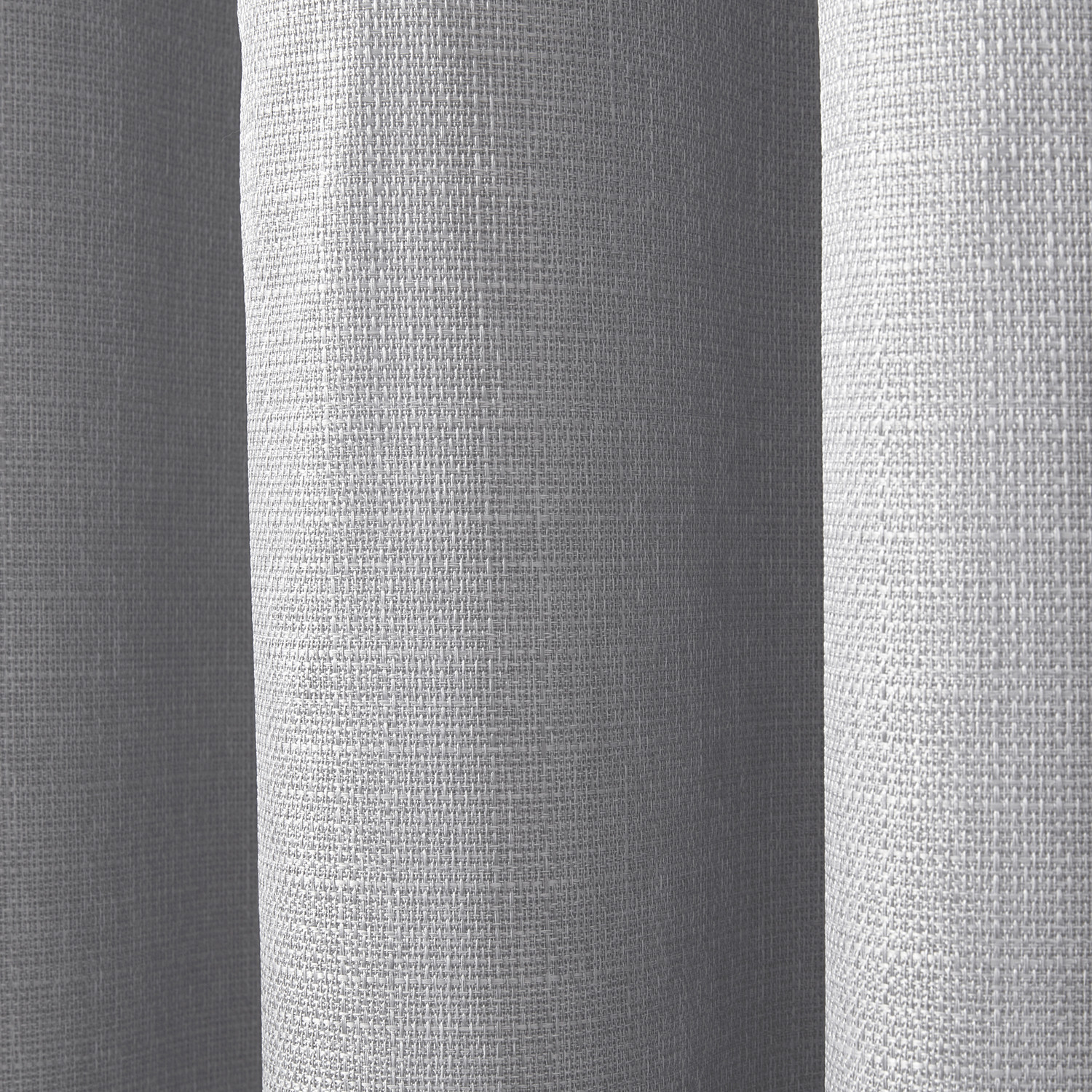 Divante Hoxton Silver Blackout Eyelet Curtains 229cm Image 4