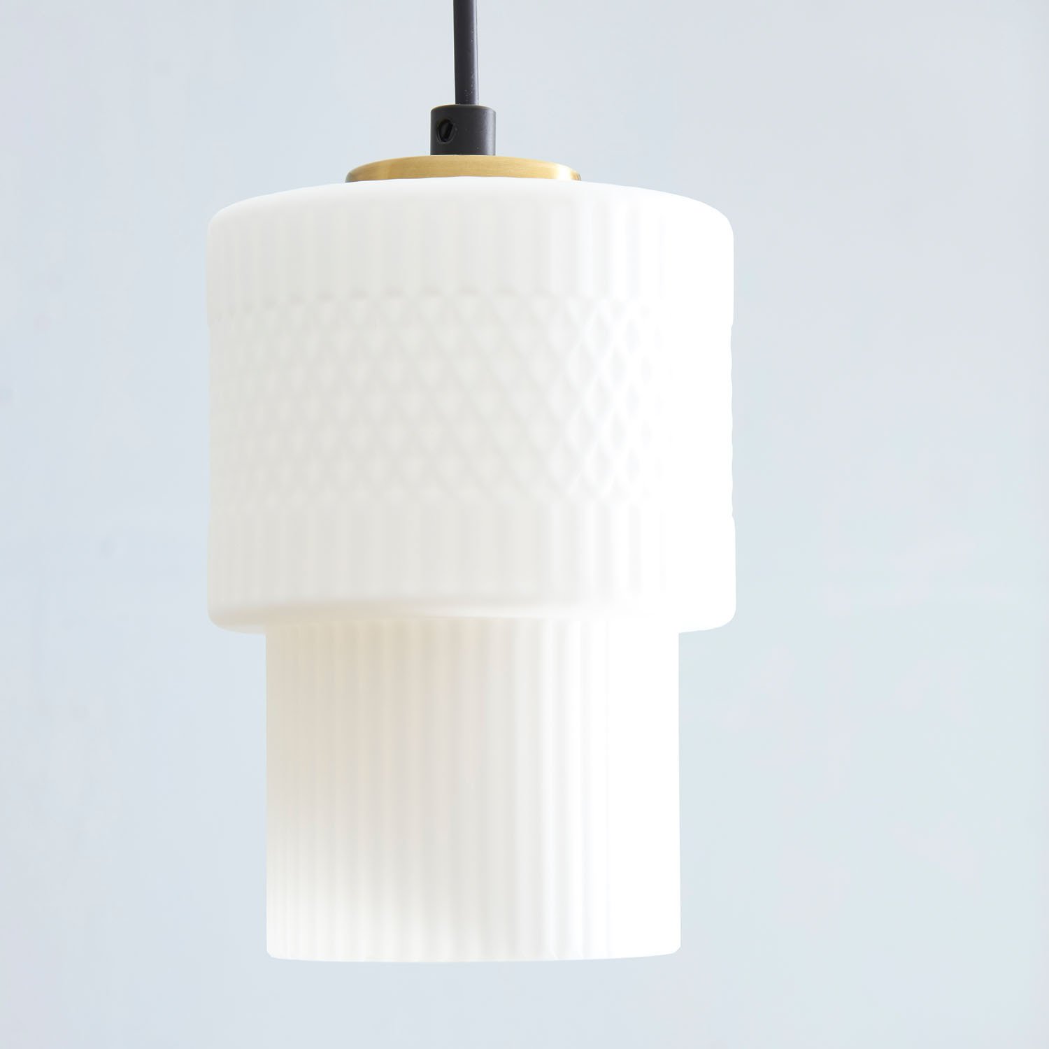 Singapore 3 Light Ceiling Fitting - Black Image 5