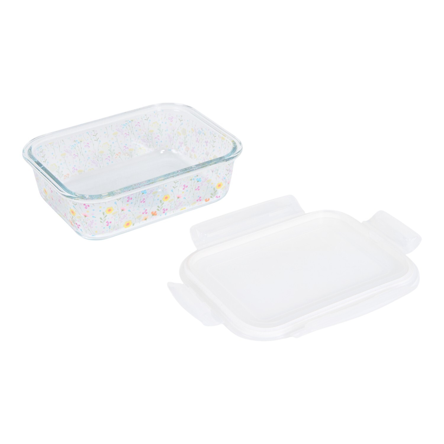 In Bloom Clear Glass Food Storage Image 4