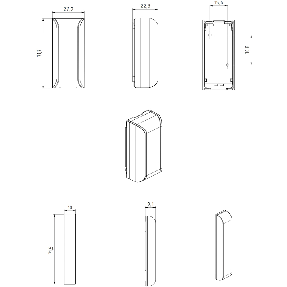 Terma White VOS Smart Open Window Sensor Image 4