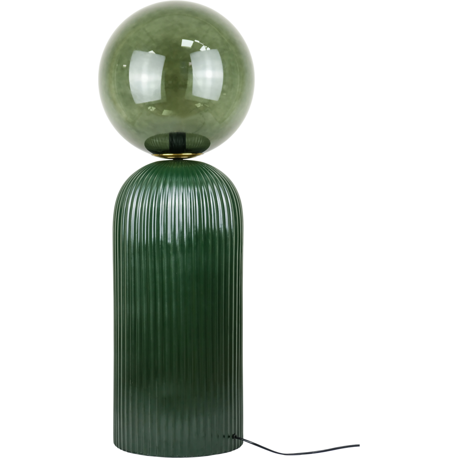 Callahan Glass Lamp Green Image 7