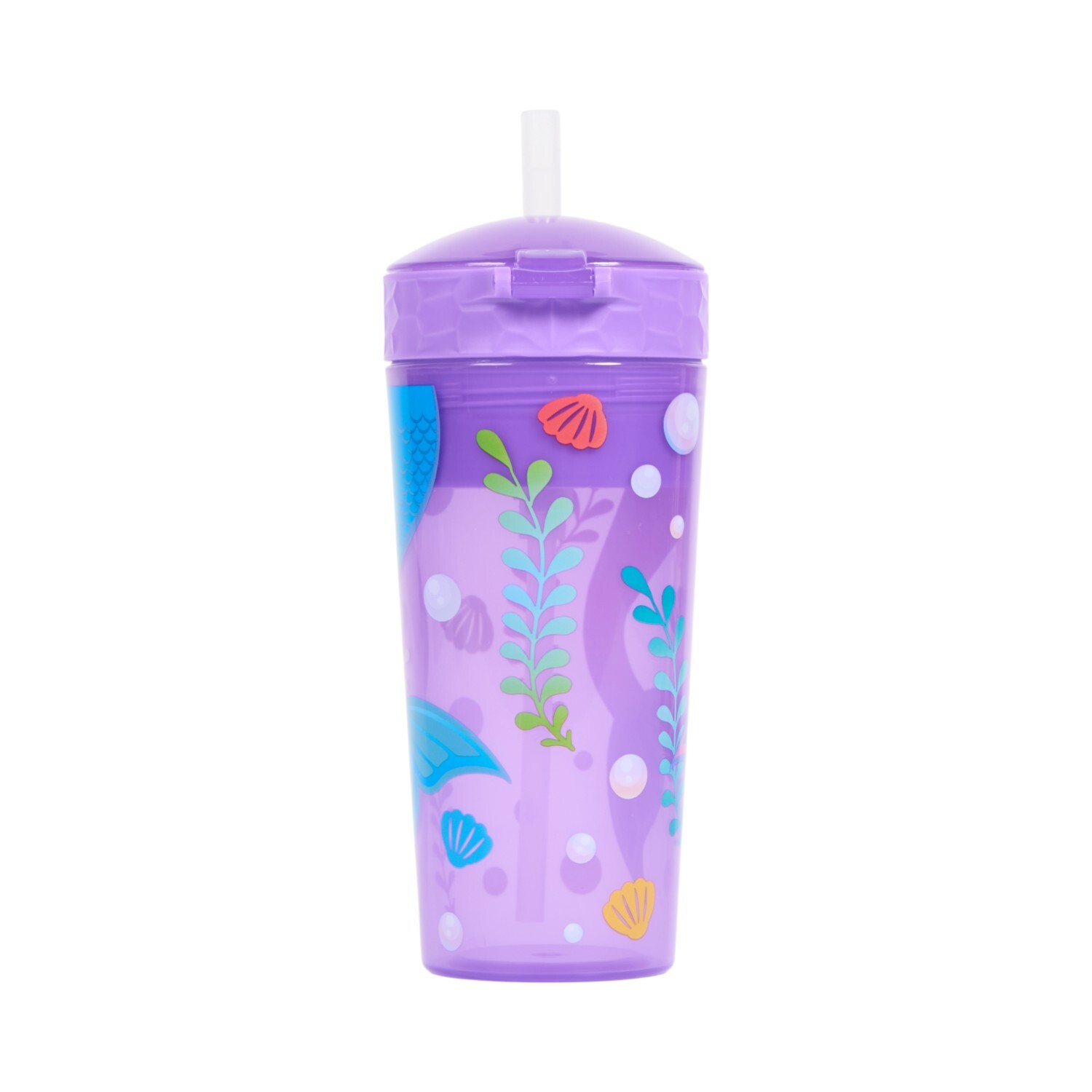 Mermaid Tumbler with Snack Compartment Purple Image 3