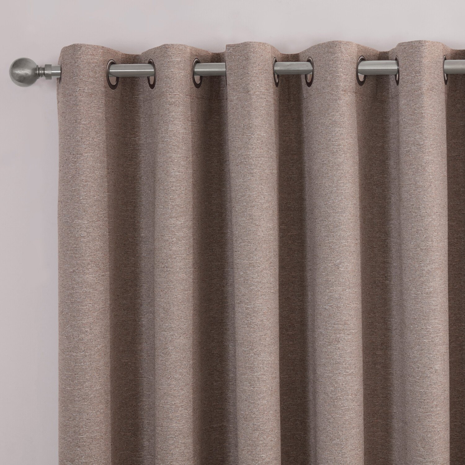 Dusk Eyelet Curtain Natural / 168cm / 137cm Image 3