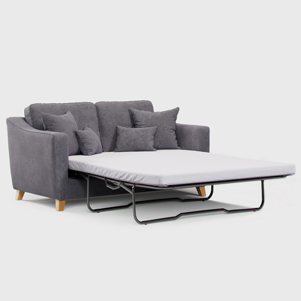 Marlon 2 Seater City Steel Sofa Bed Image 2