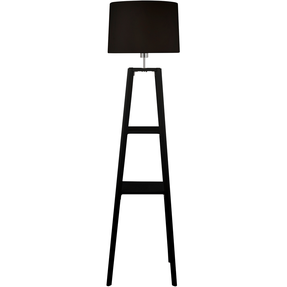 Lighting Collection Brea 2 Tier Grey Ceiling Shade Image 1