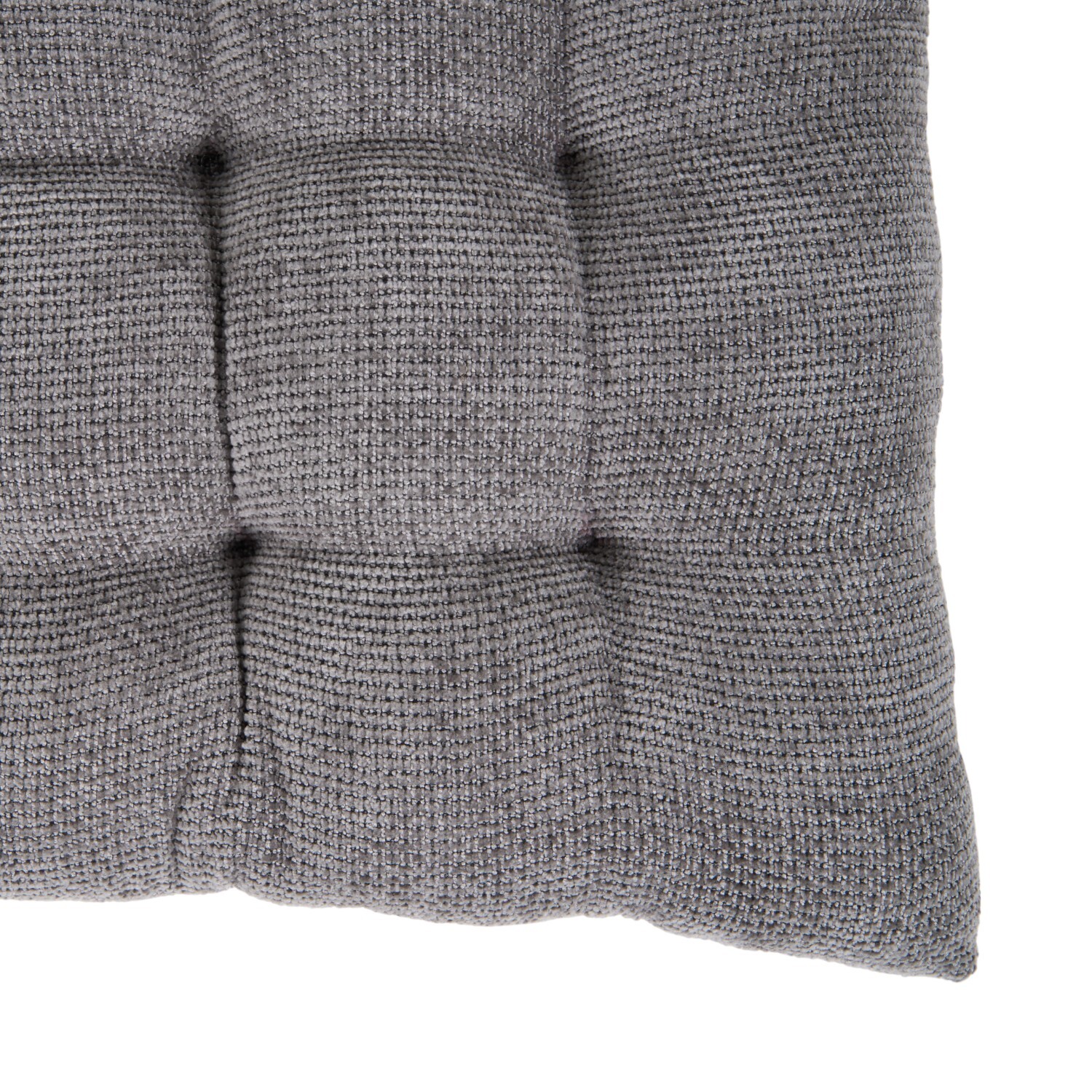 Soft Textured Seat Pad Grey Image 3