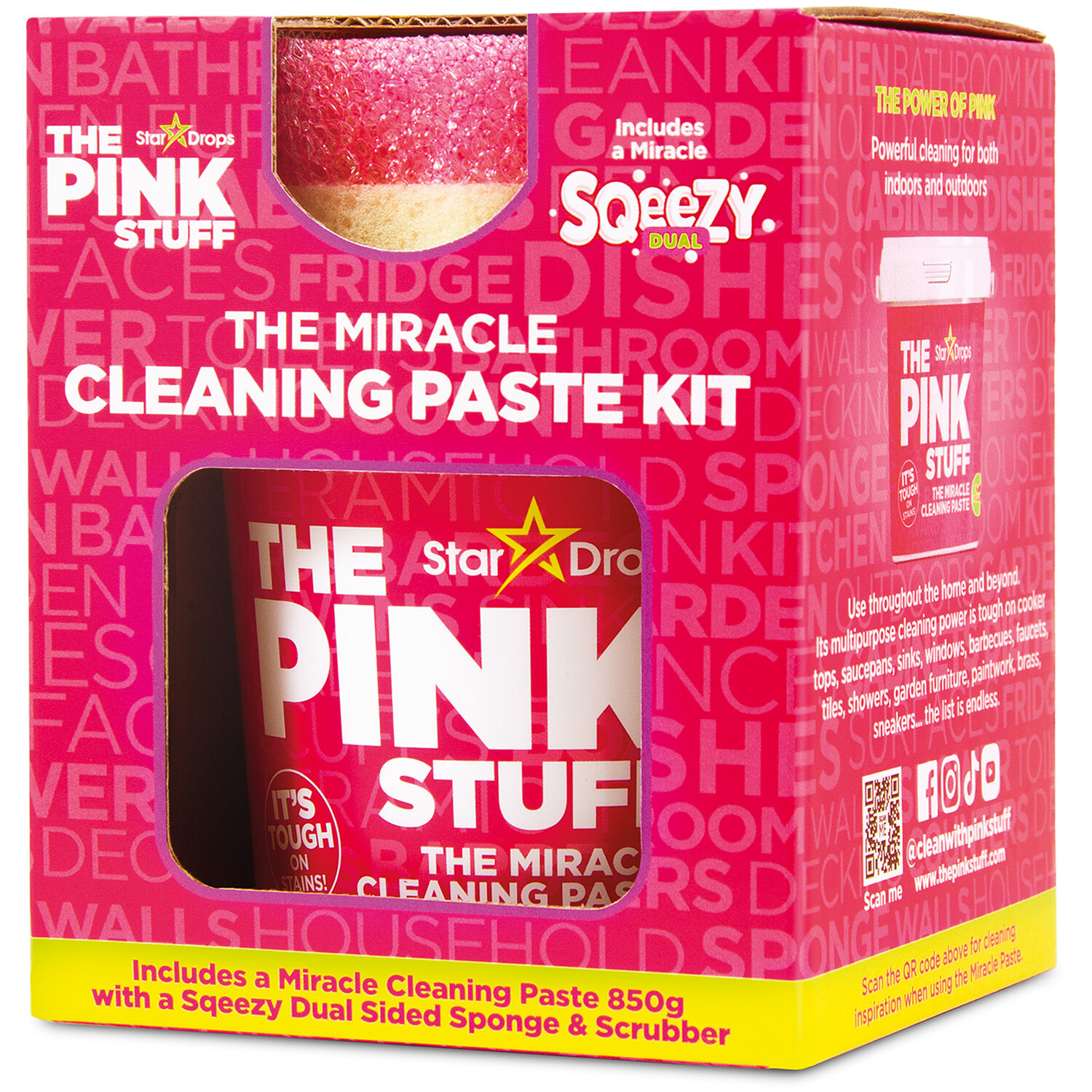 The Pink Stuff Paste and Sponge Kit Image