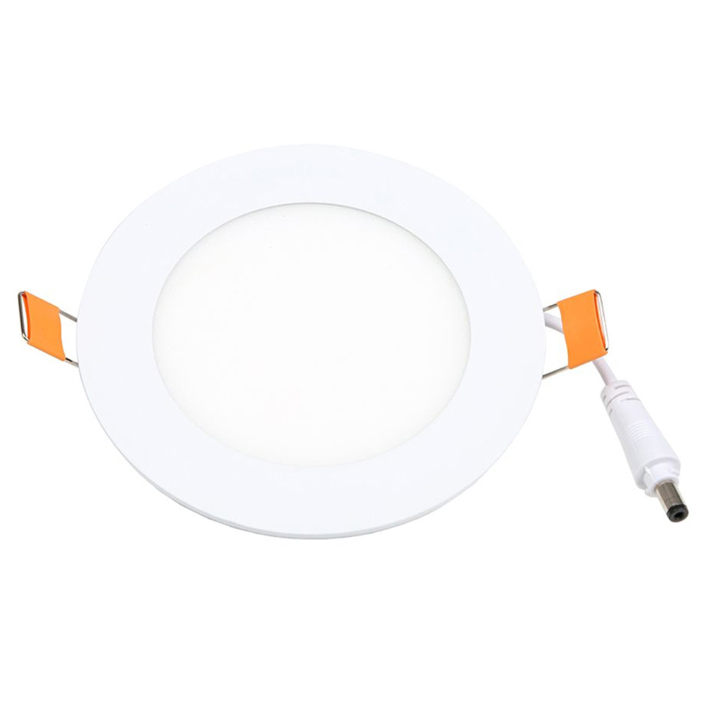 ENER-J 18W 4000K LED Panel Round Recessed Ceiling Downlight 4 Pack Image 3