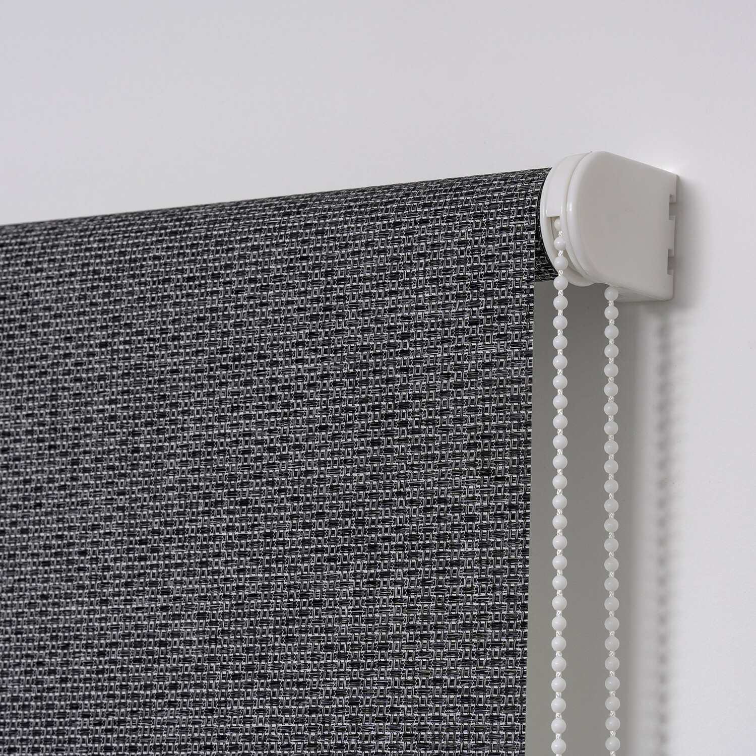 Trends Jute Textured Blackout Blind - Dark Grey / 60cm Image 3