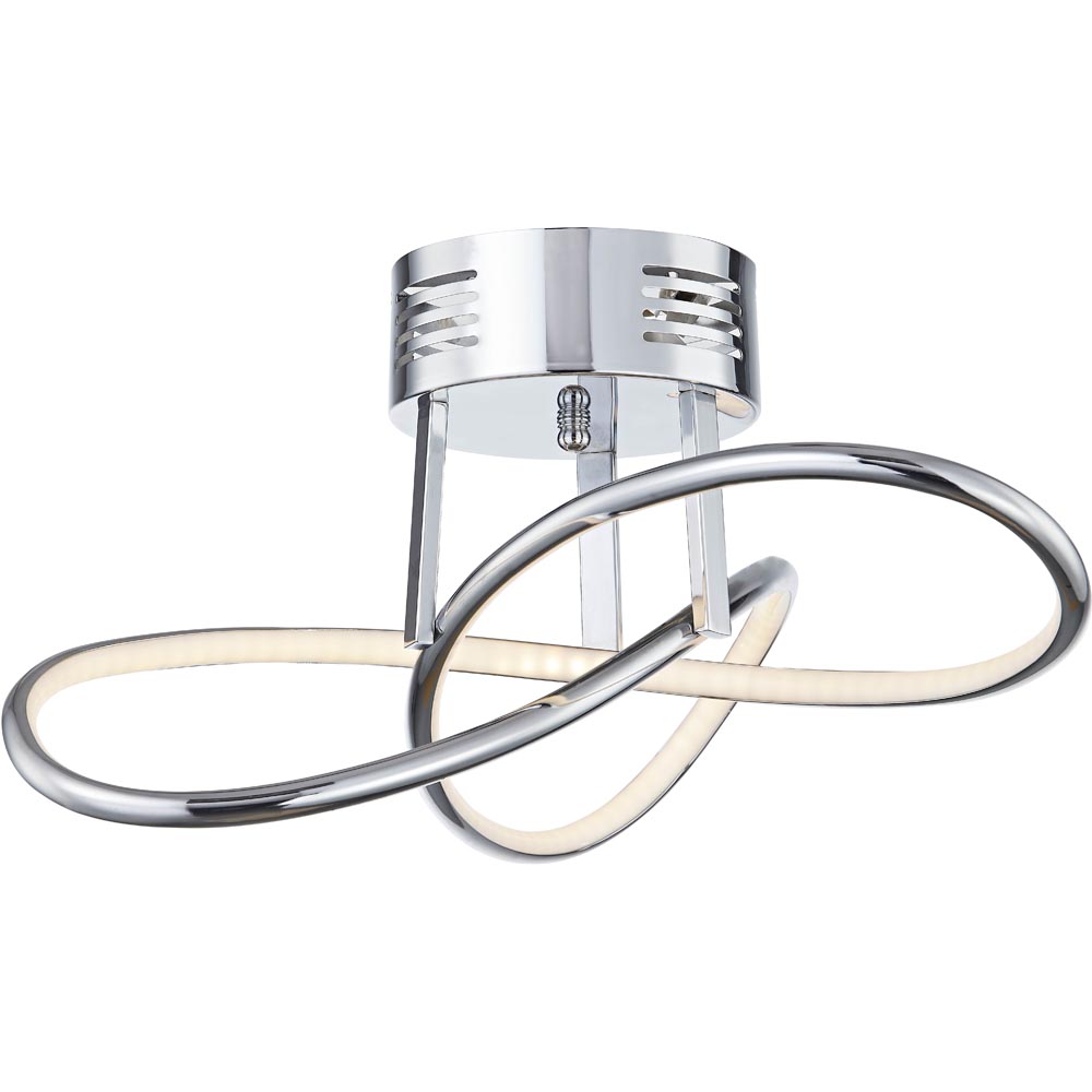 Home123 LED  Chrome Chandelier Image 1