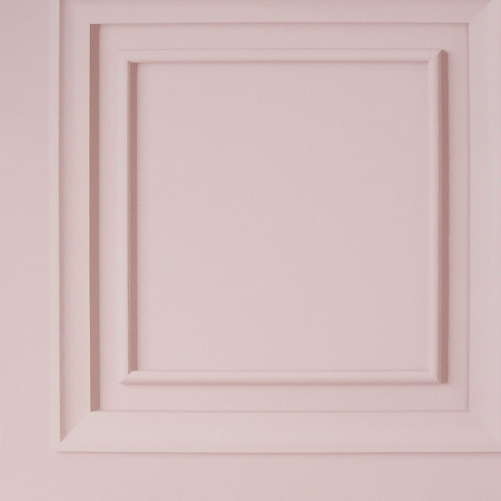 Fresco Wood Panel Blush Wallpaper Image 1