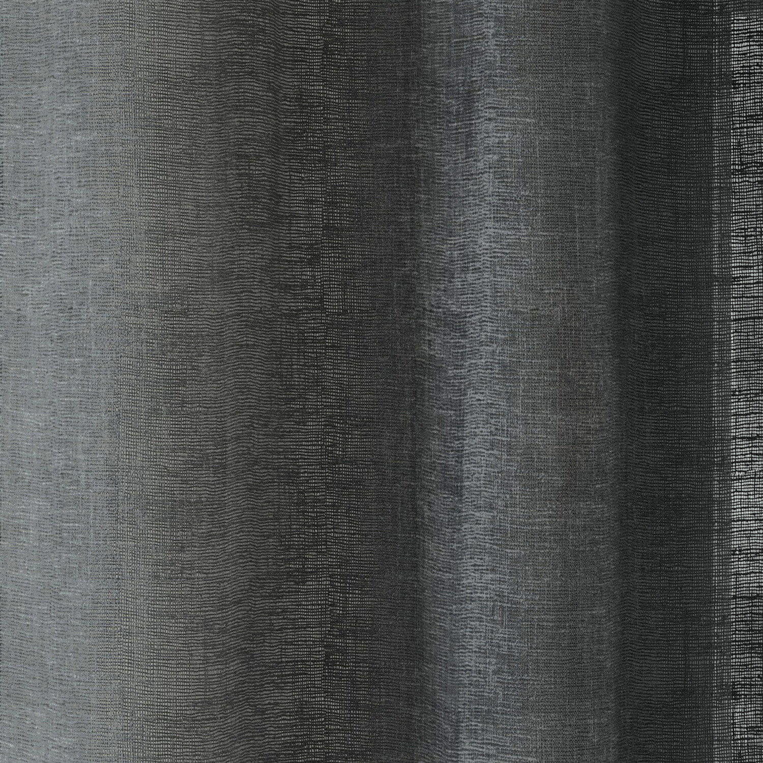 Rhodes Voile Panel Curtain - Charcoal / 229cm Image 3