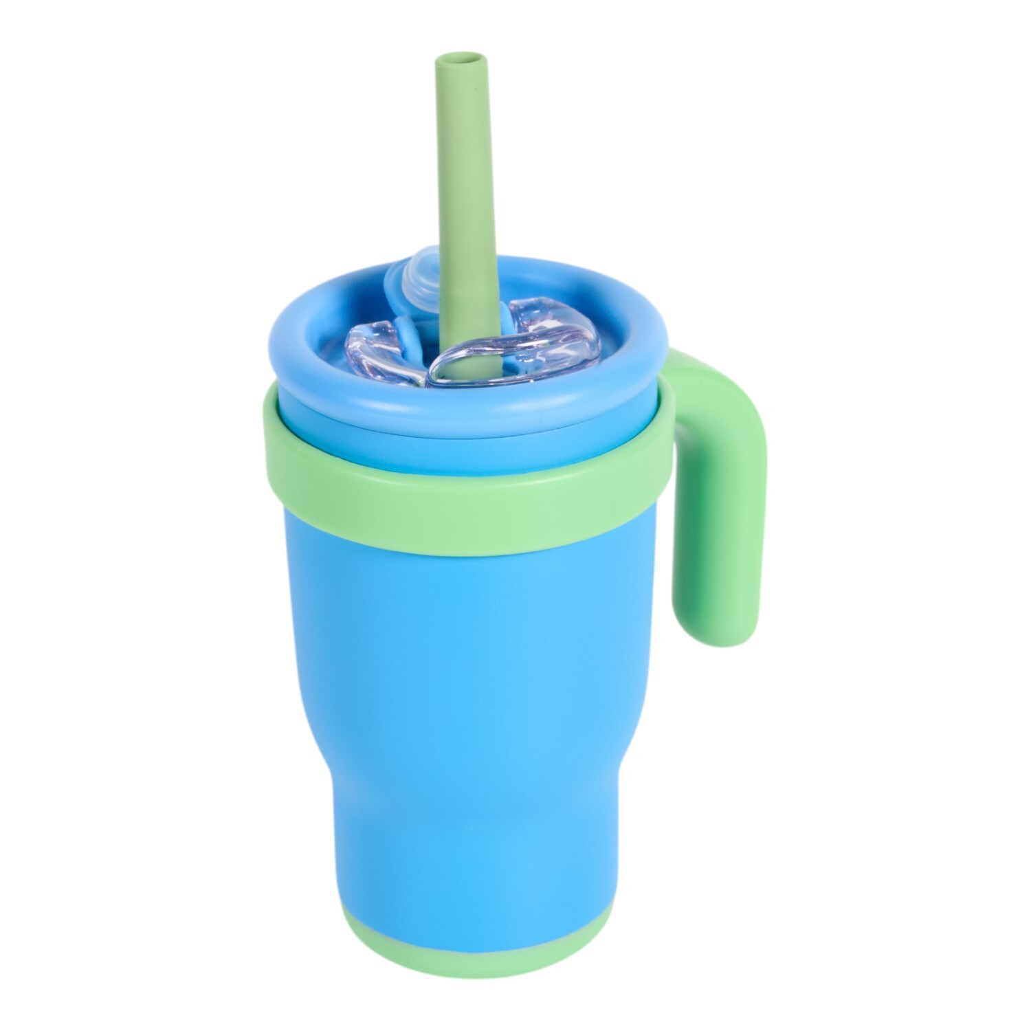 Leakproof Tumbler 400ml Blue or Green Image 5