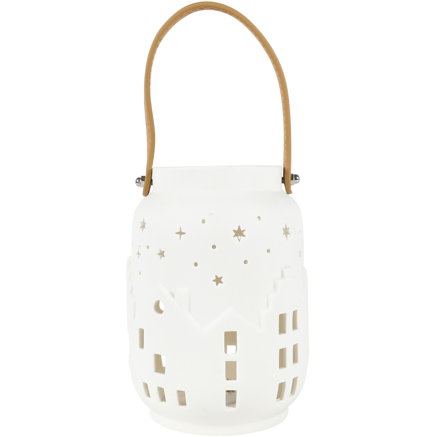 LED Festive Scene Lantern - White Image 3