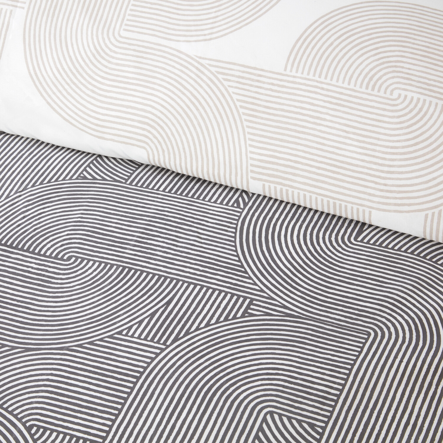 Elements Reversible Bedding SetBlackDouble Image 4