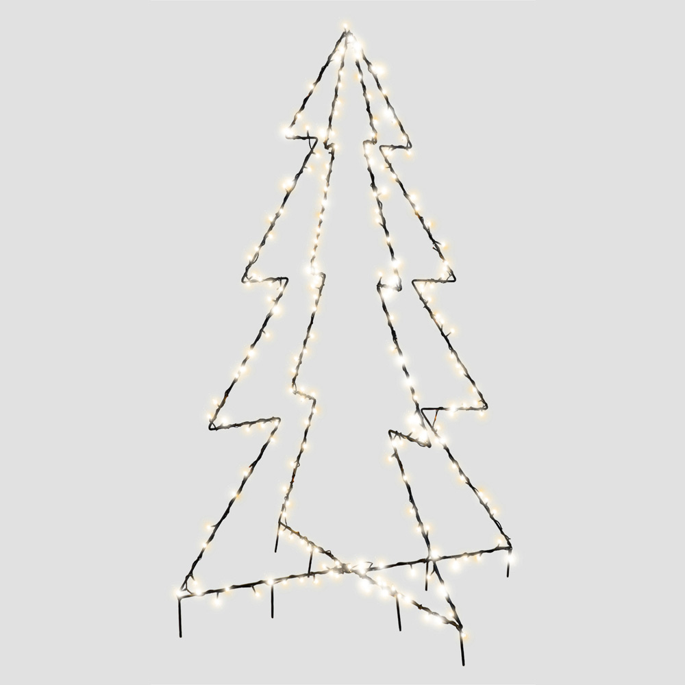 Xmas Haus 240 LED Warm White Tree 1.50m Image 2