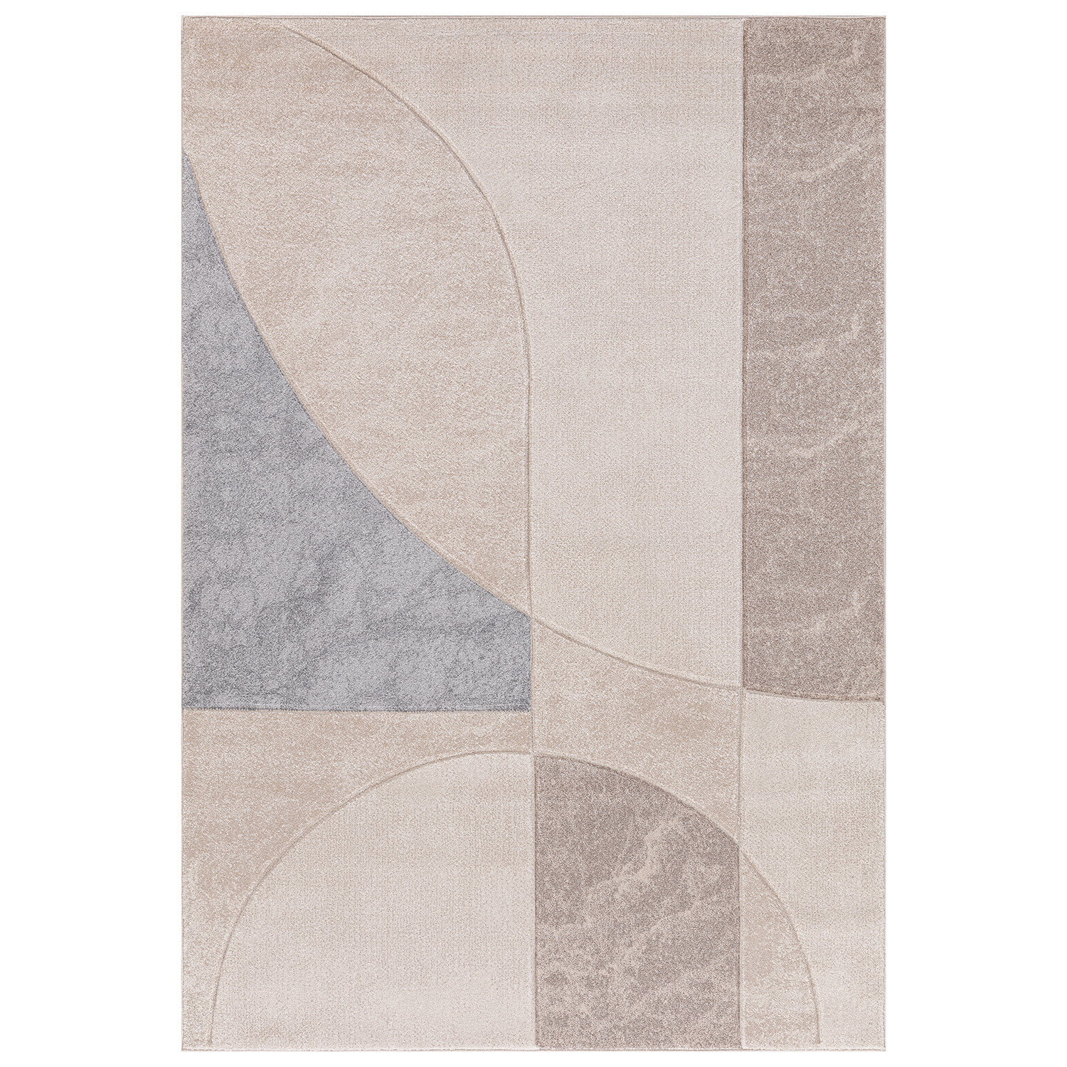 Milano Mode Neutral Rug 230cm Image 1