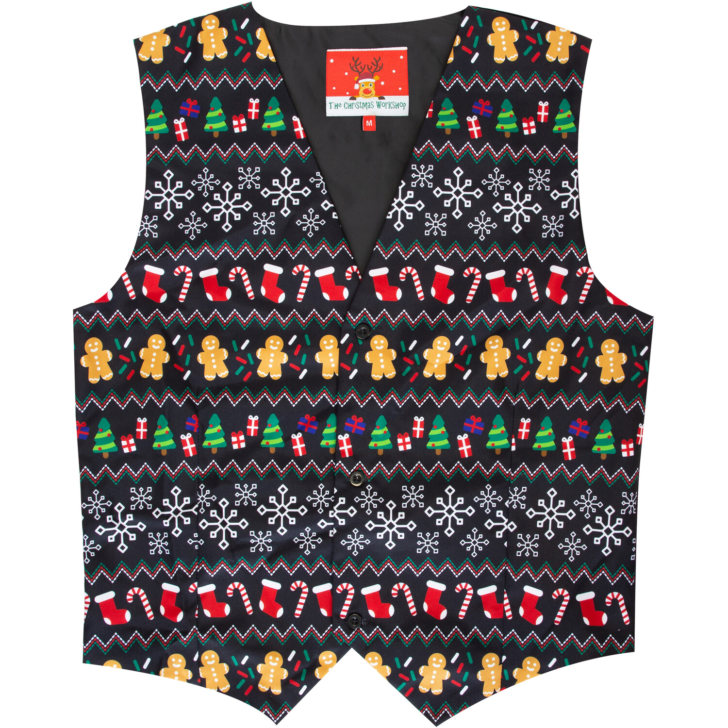 Novelty Festive Waistcoat Image 1